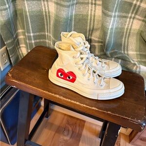 Converse play commes de garçons sneakers all star high women’s 5